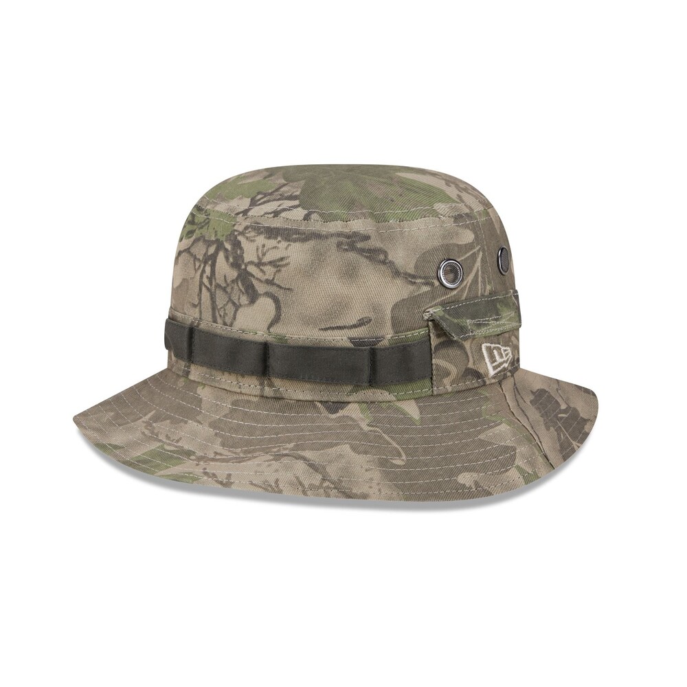 New Era Leaf Camo Adventure Bucket Hat - Size S